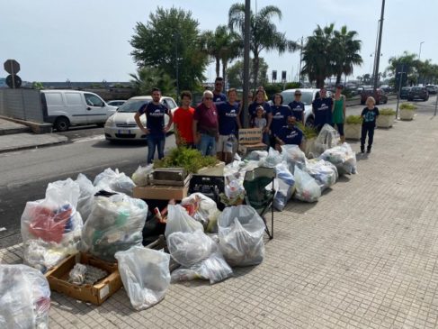 Plastic free raccolta rifiuti a Riposto