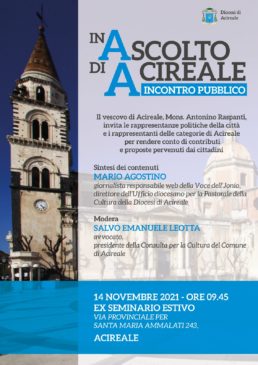 In Ascolto di Acireale 14 novembre