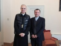 Mons.Raspanti e il vicario mons. Giovanni Mammino