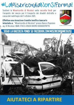 raccolta fondi Misericordia