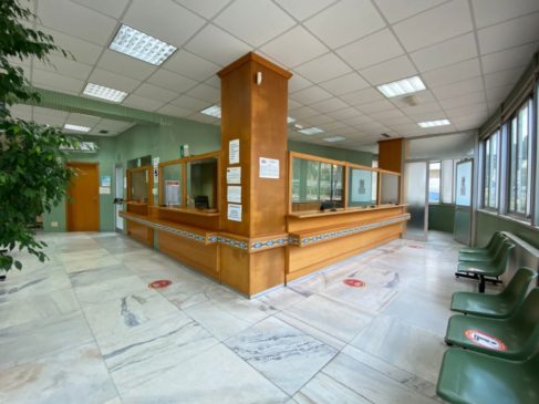 lavori ingresso ospedale Caltagirone