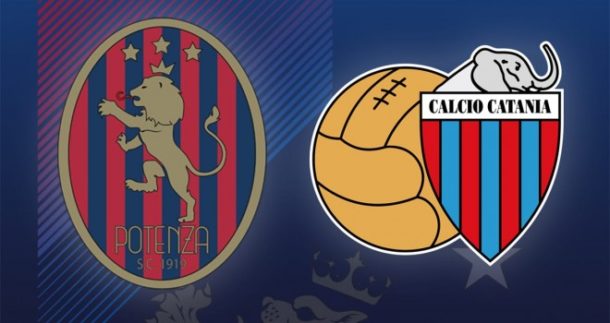 Calcio Catania / Doppietta di Moro, Potenza battuto
