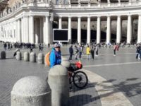 Simone Seminara in una delle sue tappe
