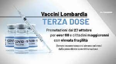covid19 terza dose vaccino