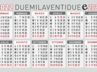 CALENDARIO 2022