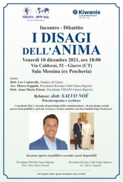 locandina conferenza Salvo Noè