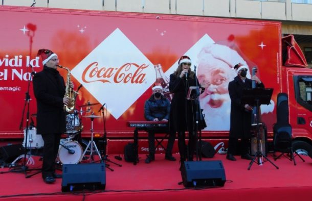 band del Coca Cola truck tour