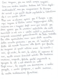 maestra bonaccorsi pensione lettera