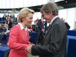 Sassoli e von der Leyen