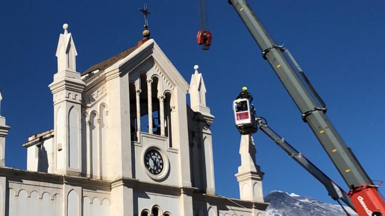 chiesa cosentini lavori sisma santo stefano