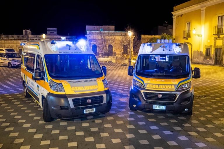 inaugurate ambulanze a Santa Maria di Licodia