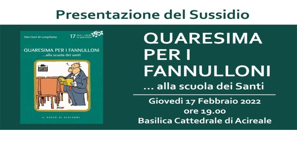 quaresima per fannulloni