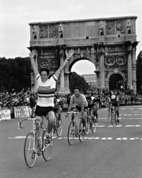Moser al giro del Lazio 77