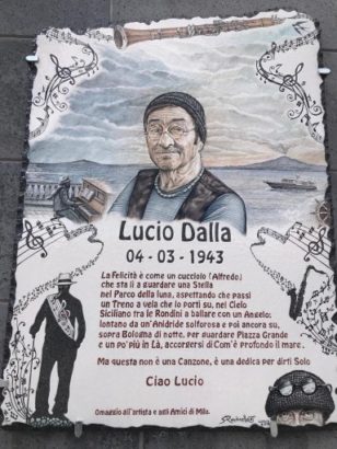 targa lucio Dalla
