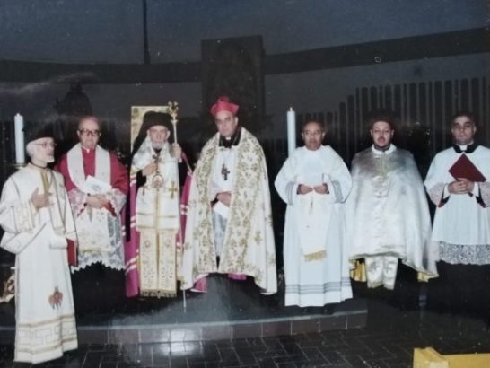 celebrazione con vescovo di Piana degli Albanesi