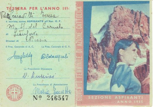 Tessera aspirante AC di Teresa Scaravilli