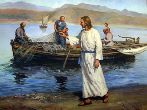 Gesù risorto e i discepoli