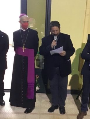 vescovo Raspanti e don Carmelo Raspa