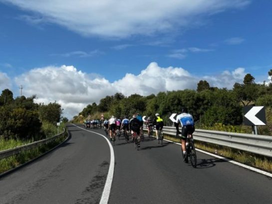 Ciclisti al Giro Sicilia