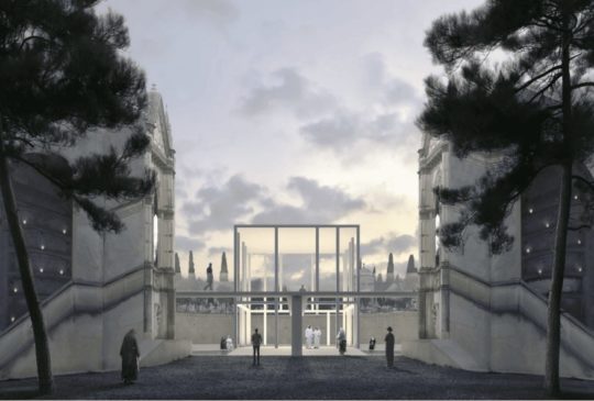 cimitero Caltagirone,progetto vincitore