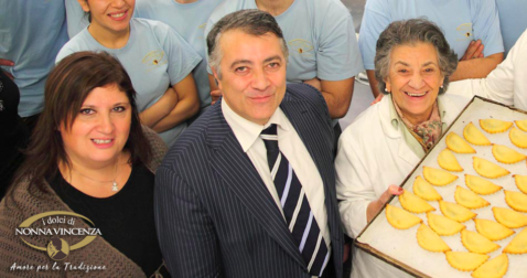 Nonna Vincenza figlio Paolo Pistone