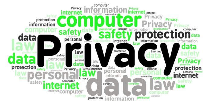 privacy online word cloud