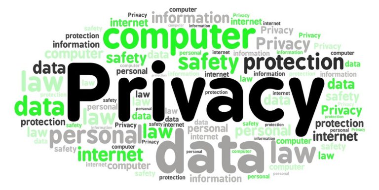 privacy online word cloud