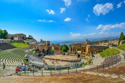 Teatro Greco Taormina Sicilia