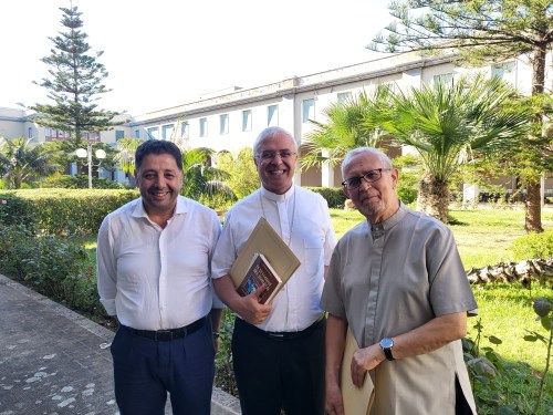 dialogo interreligioso Abdelhafid Kheit, arcivescovo Renna e don D'Ambra