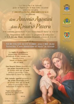 locandina ordinazione presbiteri