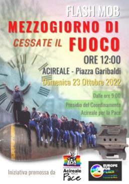 Flash mob Acireale locandina