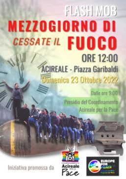 Flash mob Acireale locandina