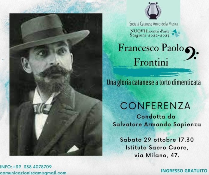 Francesco aolo Frontini -locandina