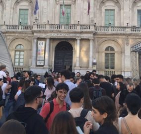 Studenti unict protesta appelli