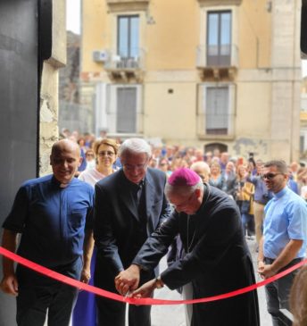 inaugurazione caffetteria Pane quotidiano