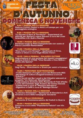 locandina festa autunno