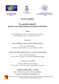 pro perfidis judaeis locandina