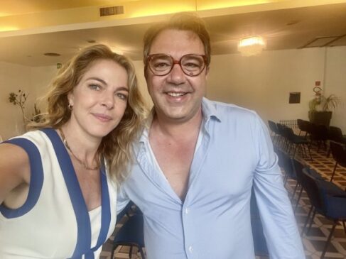 Claudia Gerini e Antonio Chiaramonte