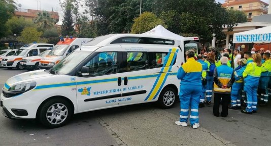 Inaugurazione Doblò Misericordia Acireale