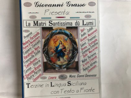 Madonna del Lume copertina La matri santissima du lumi