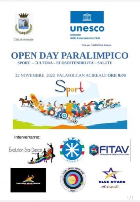 Acireale sport paralimpico disabilità