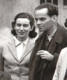 Teresa Mattei e il marito Guido Sanguinetti