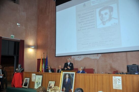 commemorazione dottor Giovanni Pappalrdo sindaco Santa Venerina