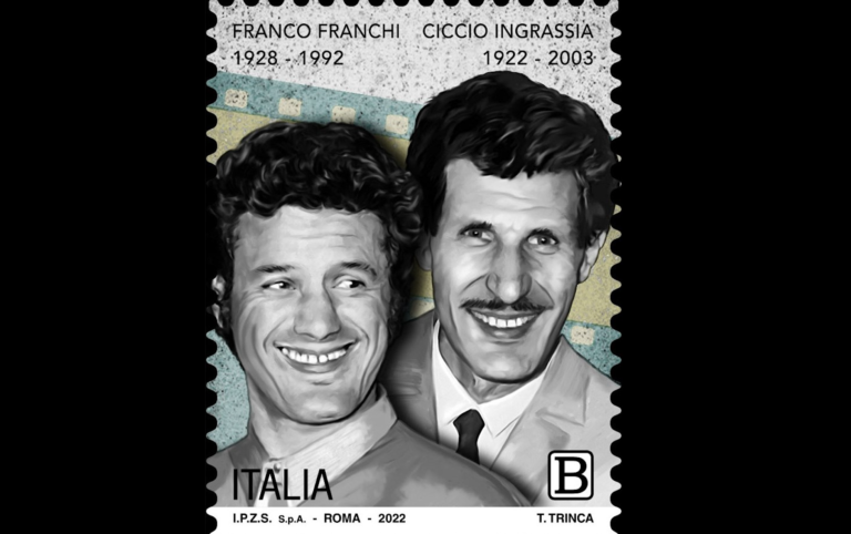 francobollo per Franco Franchi e Ciccio Ingrassia