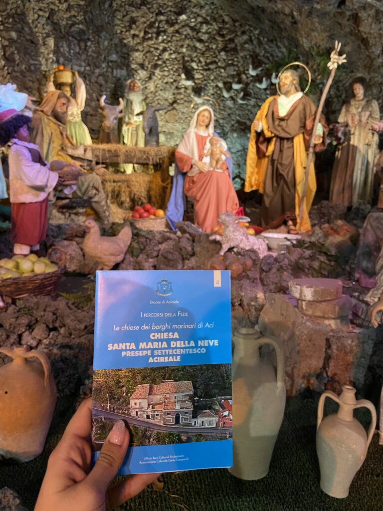 dépliant presepe settecentesco acireale