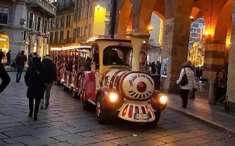 trenino di babbo Natale