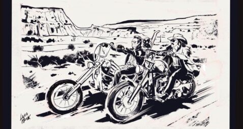 Luca Musk, motociclisti