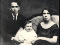 Teresa Noce con il marito e uno dei figli