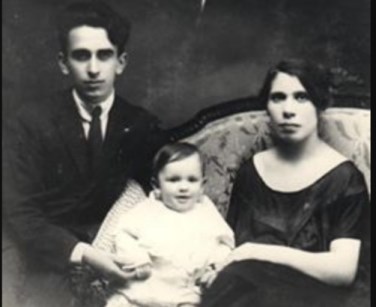 Teresa Noce con marito e figlio