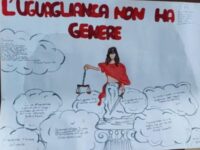 disegno sulla violenza alle donne